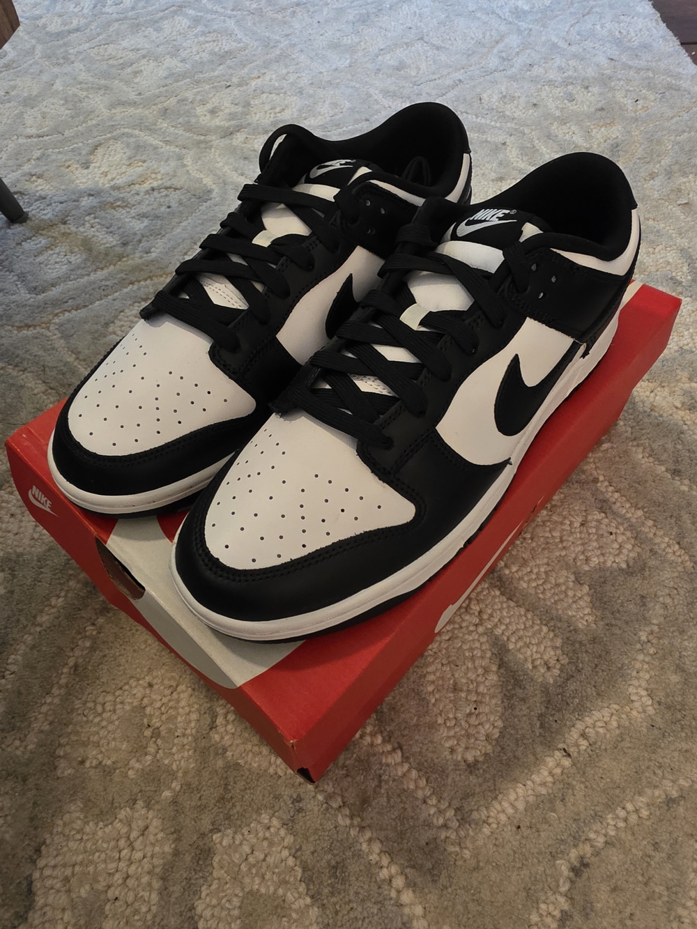 Nike Dunk Low Retro Panda Black White Men’s Size 11 New w/ Box